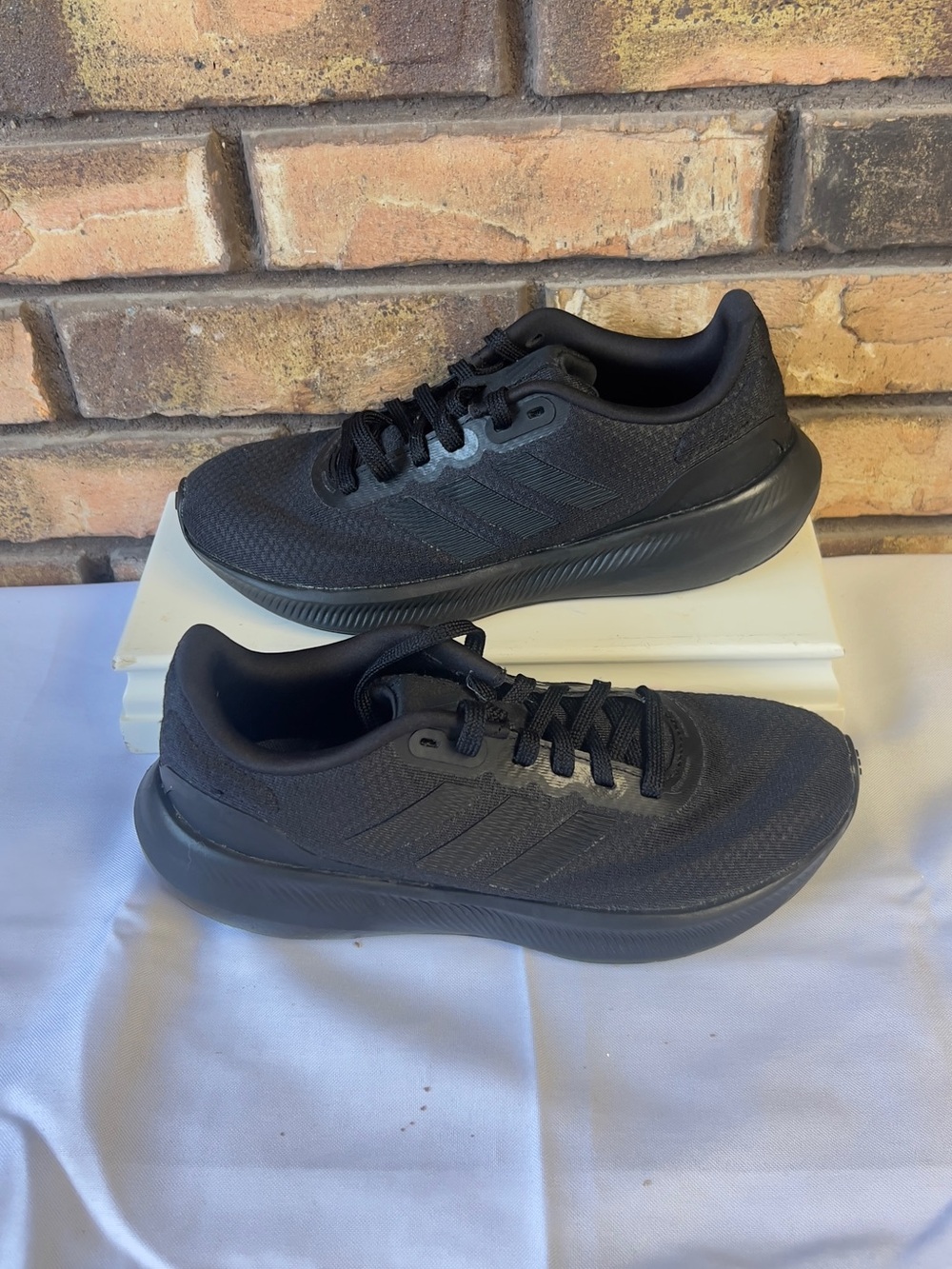 adidas Women's Black Athletic Running Sneakers